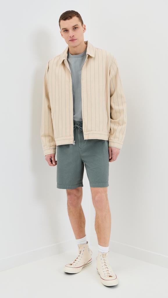 Barbour Callercove Seersucker Shorts 8"