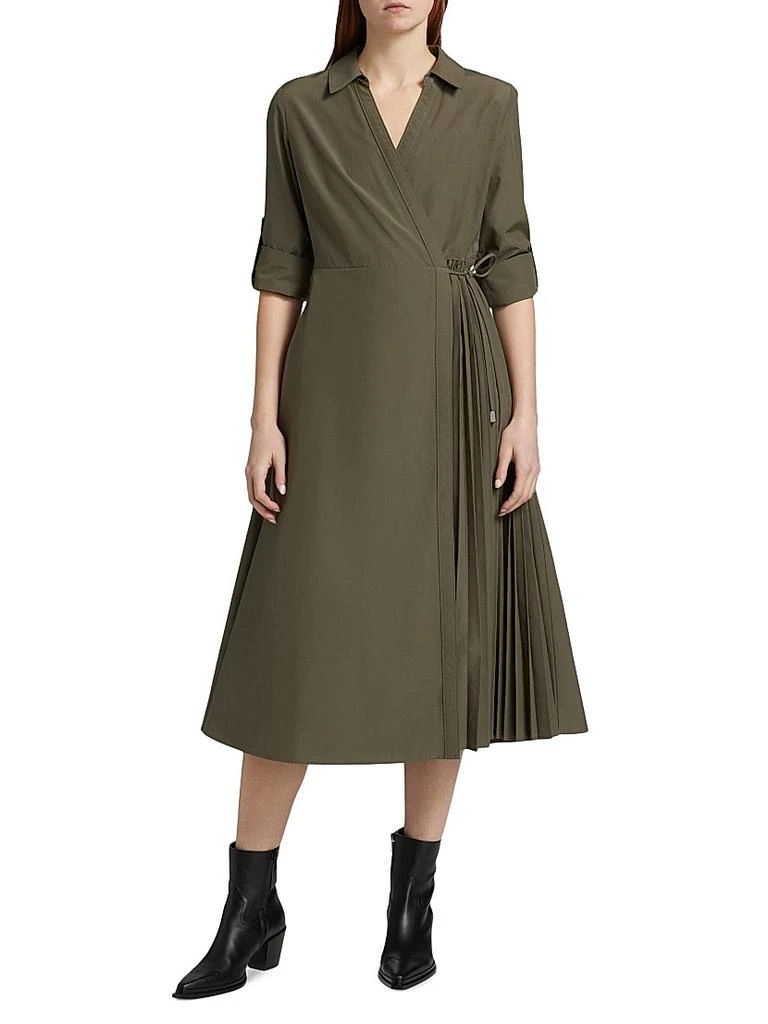 Tanya Taylor Shivon Cotton Poplin Midi-Dress 3