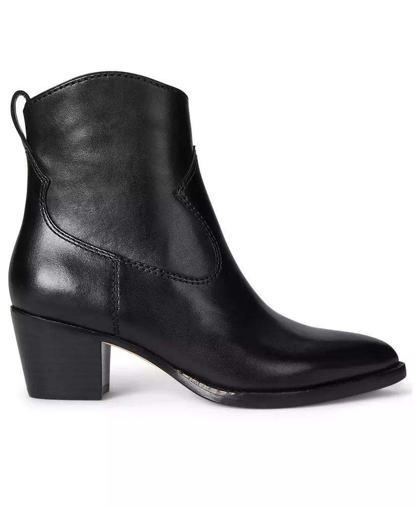 Ralph Lauren Women's Harpher Burnished Leather Booties 2