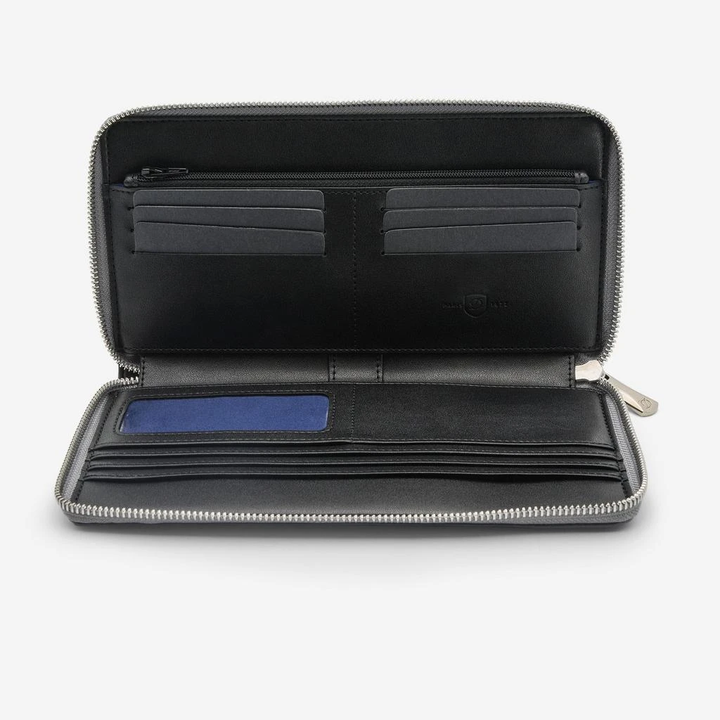 S.T. Dupont S.T. Dupont "Line D" Laser Grey and Black Cowhide Wallet 184501 2