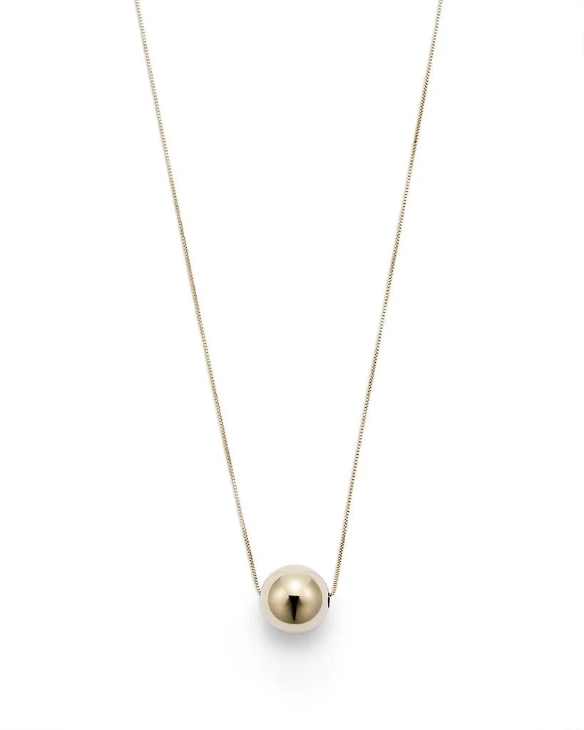 Bloomingdale's 14K Yellow Gold Bead Pendant Necklace, 18" 5