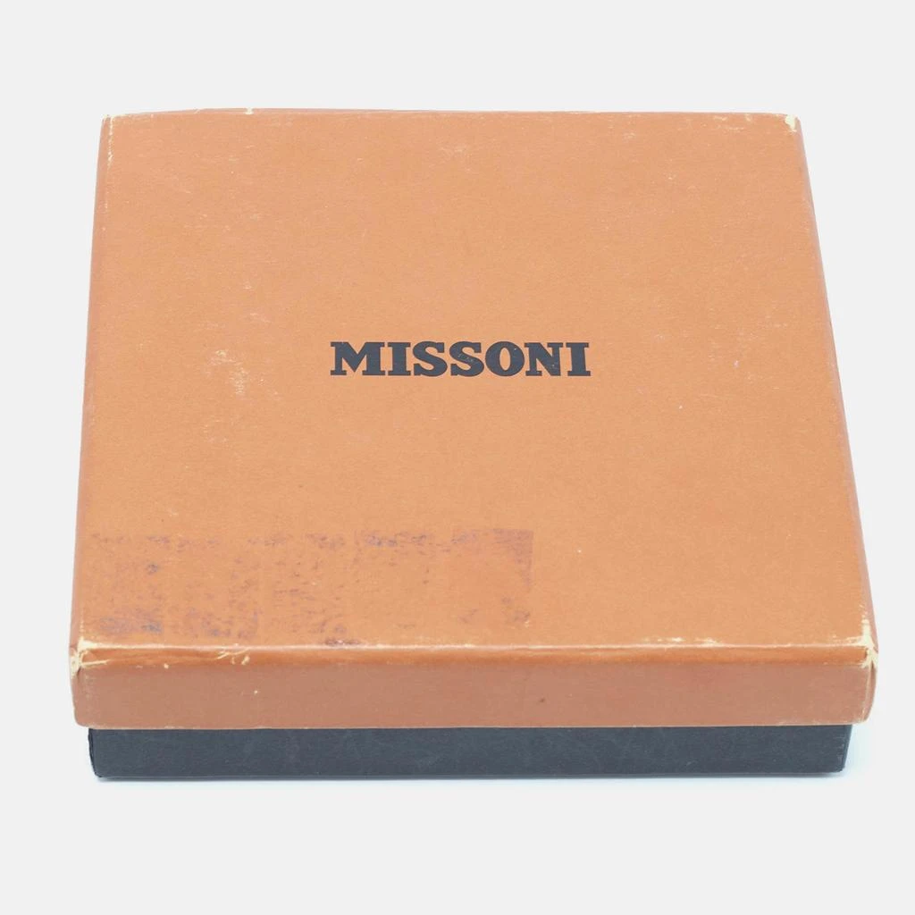 Missoni Missoni Enamel Silver Tone Geometric Shaped Long Necklace 10
