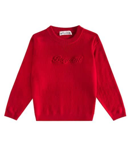 Bonpoint Garcin logo wool sweater 1