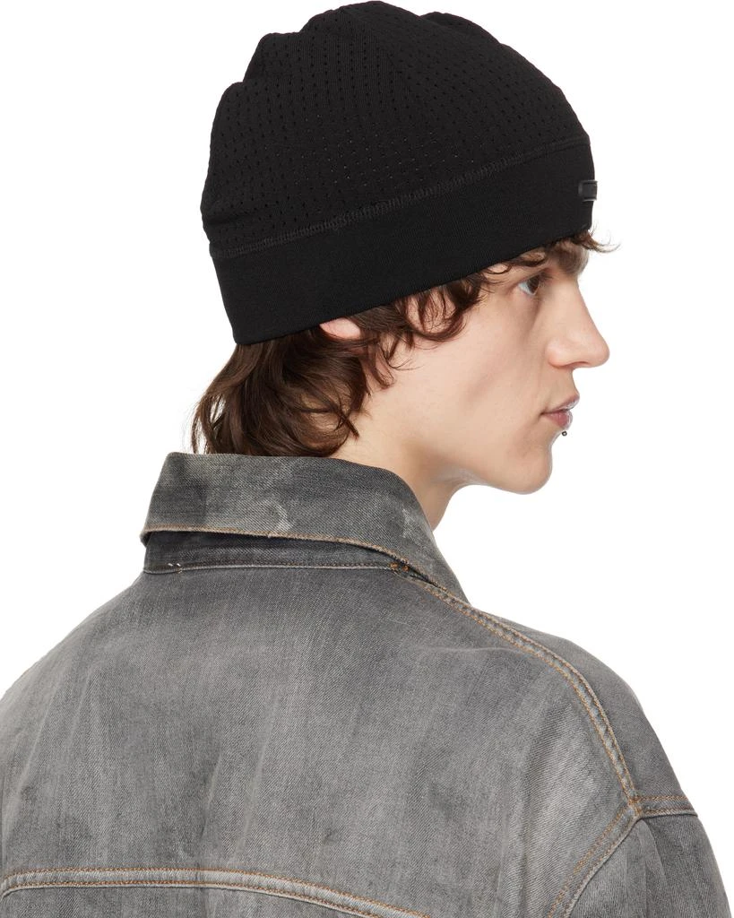 Hyein Seo Black Logo Beanie 3