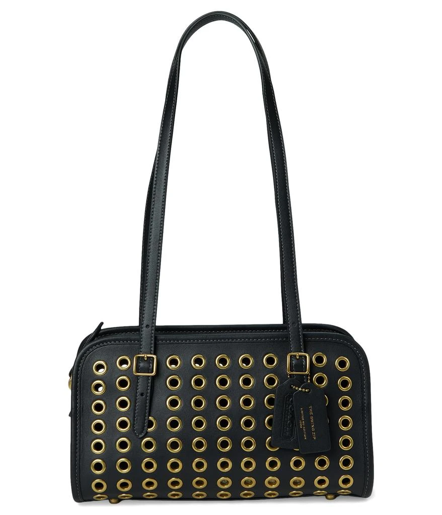 Coach Swing Zip Bag with Grommets 1