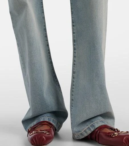 Gucci High-rise bootcut jeans 5