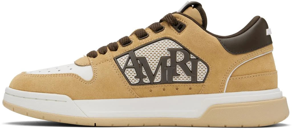 AMIRI Tan Classic Low Sneakers 3
