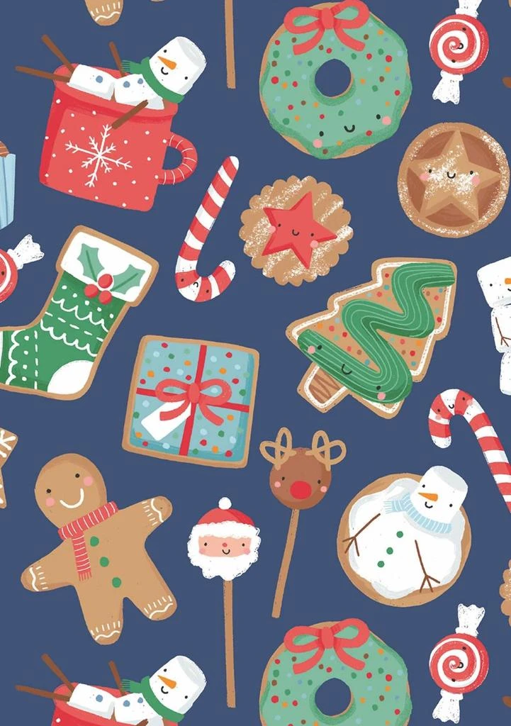 Angel Dear Angel Dear - Boy
s Christmas Treats Bamboo Long Sleeve Pajama Set 2