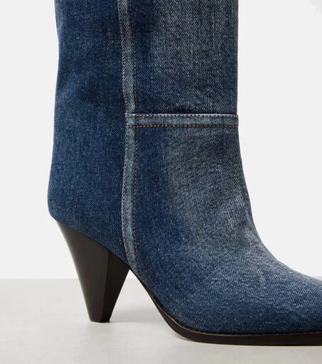 Isabel Marant Rouxa denim ankle boots 6