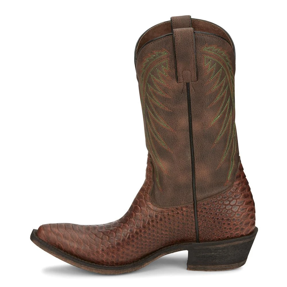 Nocona Boots Carlita Rodeo Snake Print Snip Toe Cowboy Boots 3