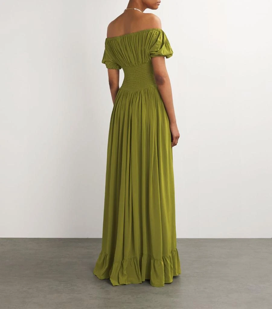 Evarae Crepe de Chine Hestia Maxi Dress 3