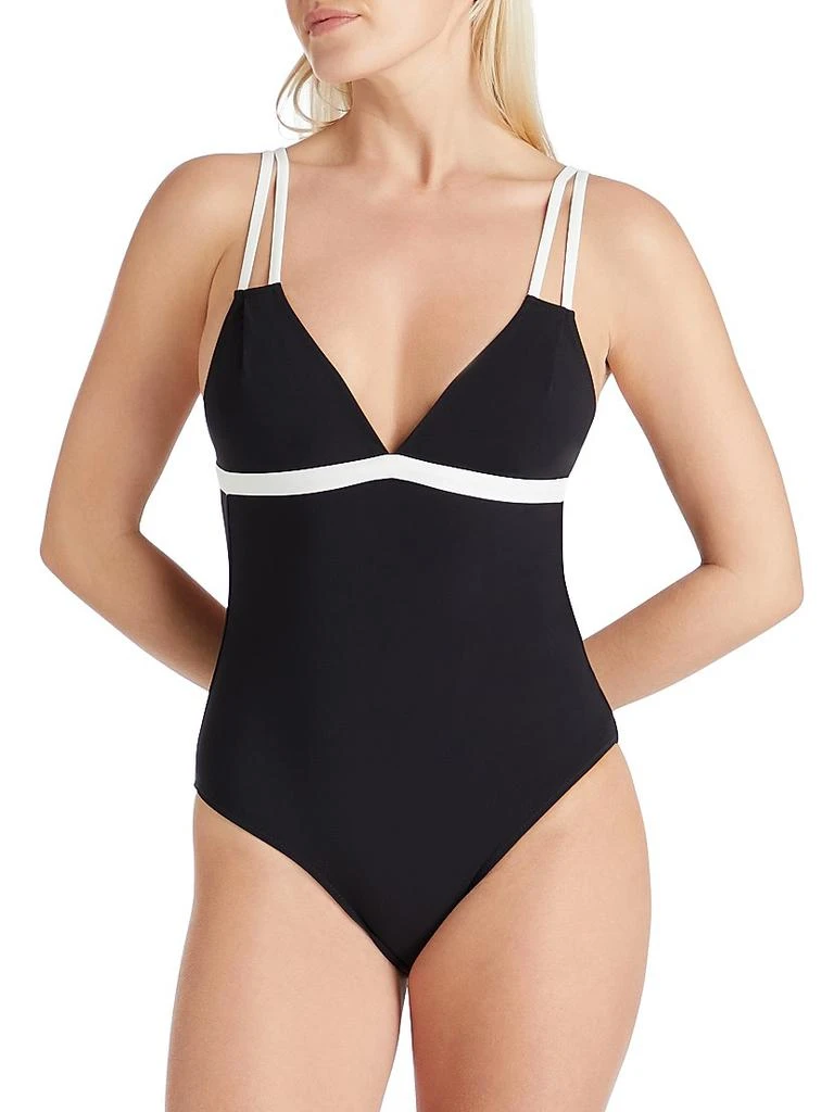VALIMARE Aruba Colorblocked One-Piece Swimsuit 2