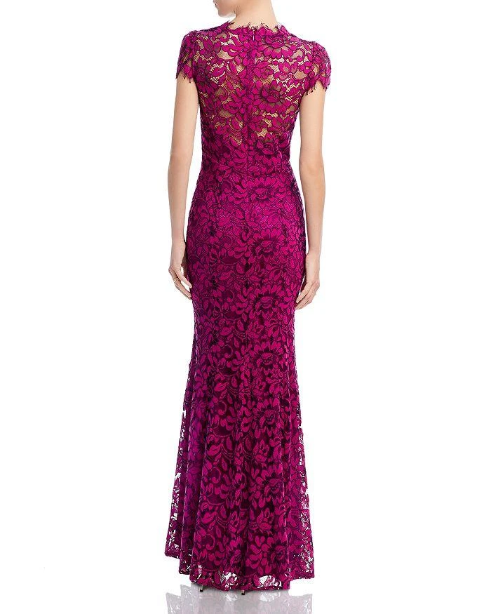 Eliza J Scalloped-Edge Lace Gown 3