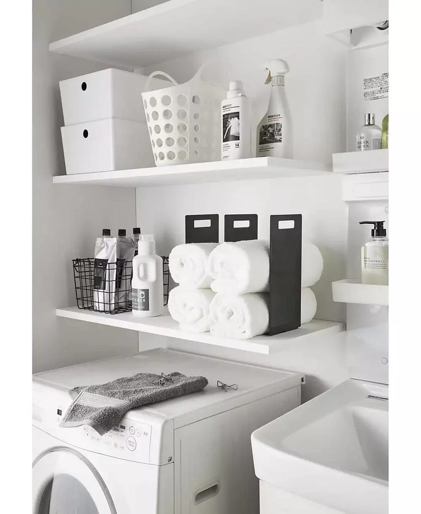 Yamazaki Home Tower Interlocking Towel Organizer Set of 2 11