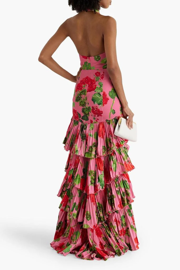 Shop Tiered floral-print cotton-blend sateen halterneck gown on Sale at  BeyondStyle  Get 65% Off Tiered floral-print cotton-blend sateen halterneck  gown with Limited-Time Flash Deals, Exclusive Discounts, and Special  Offers. Enjoy Unbeatable