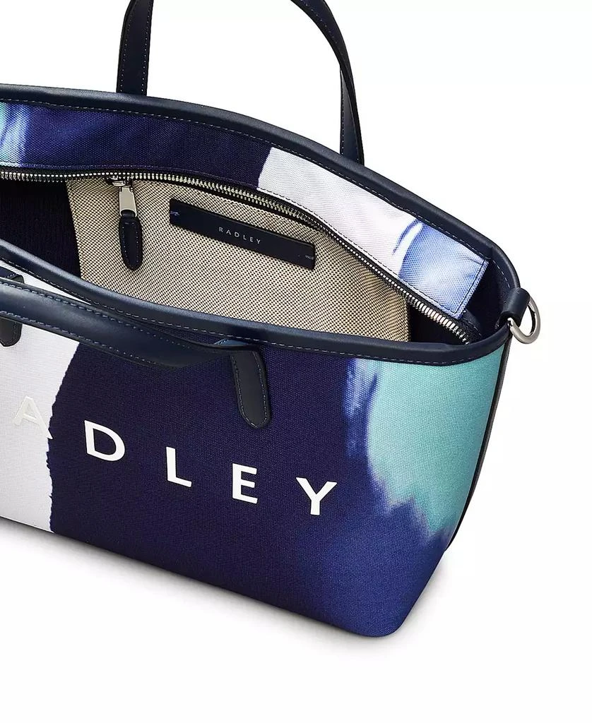 Radley Southwell Gardens Stripe Open Top Grab Bag 5