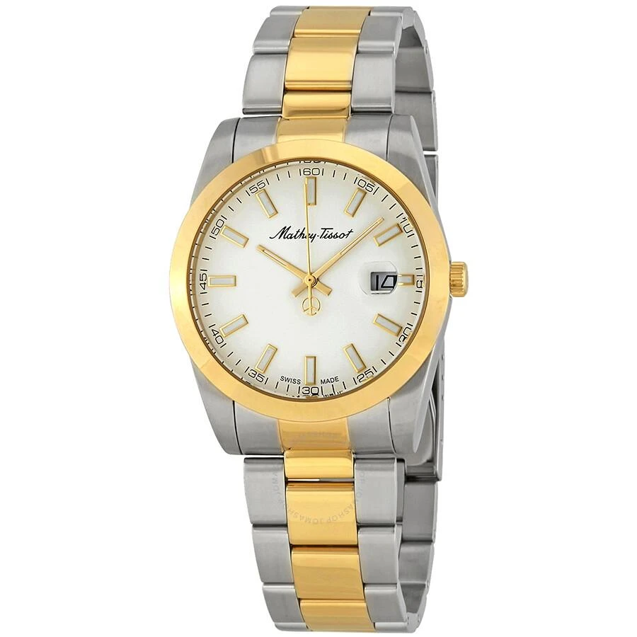 Mathey-Tissot Mathey I Quartz White Dial Men's Watch H450BI 1