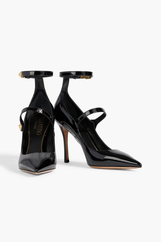 Valentino Rockstud patent-leather pumps 2