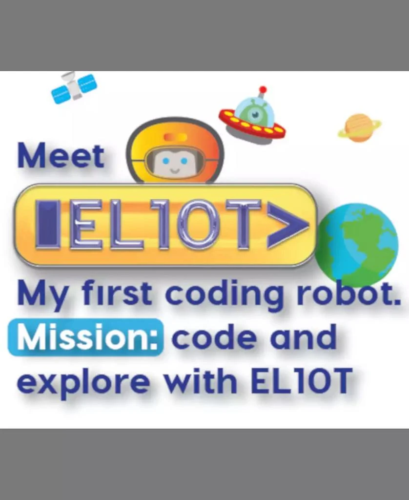 Elenco Elenco/Edu Toy El10T : My First Coding Toy Robot 3