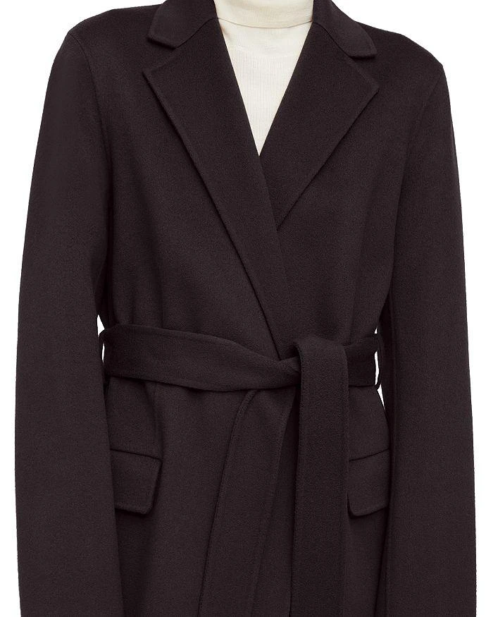 Theory Wool Cashmere Doubled Breasted Fitted Coat 4