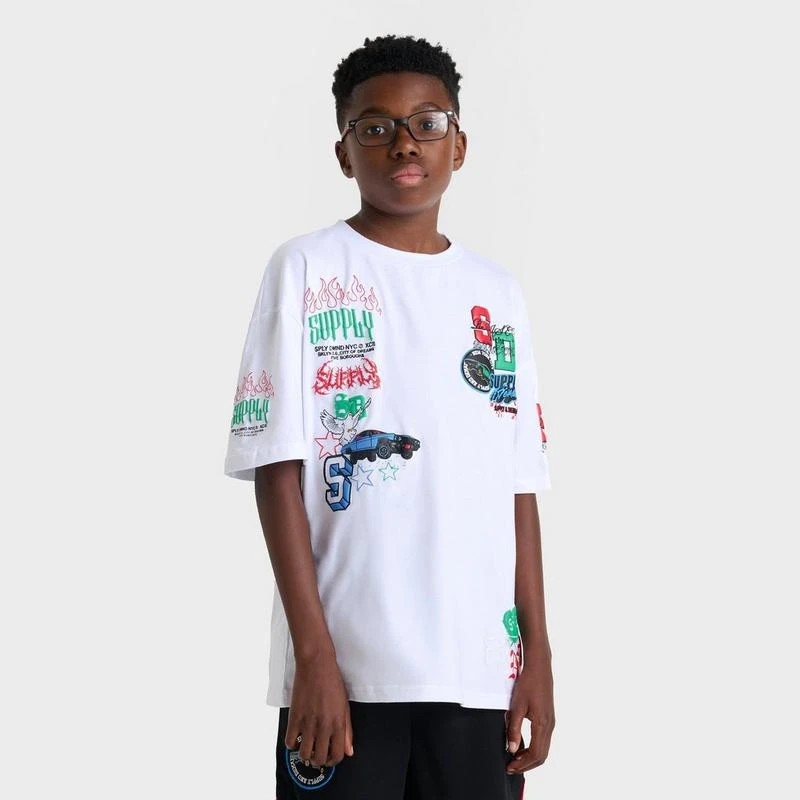 SUPPLY & DEMAND Kids' Supply & Demand Hela Patch T-Shirt 3