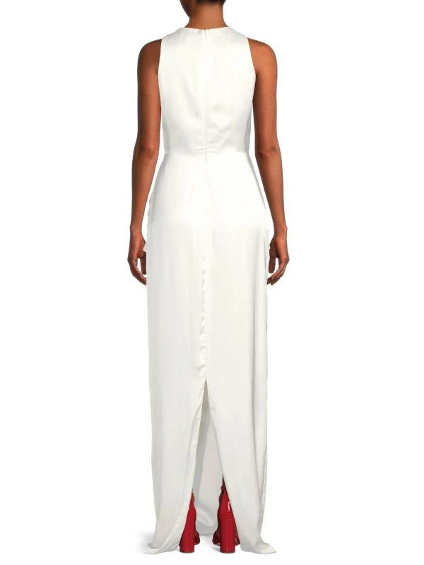 Andrea Iyamah Sia Ruched Cut Out Gown 2
