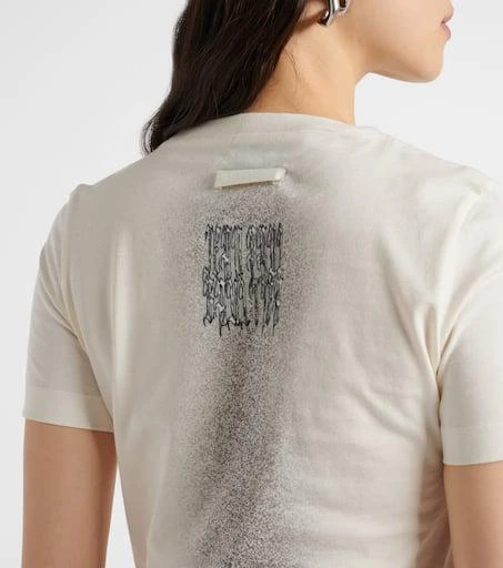 Jean Paul Gaultier Logo printed cotton jersey t-shirt 5