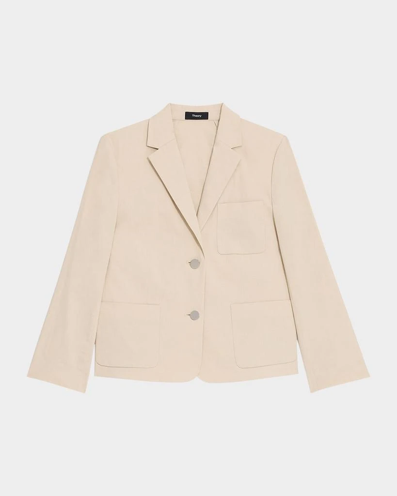 Theory Shrunken Patch Pocket Jacket 1