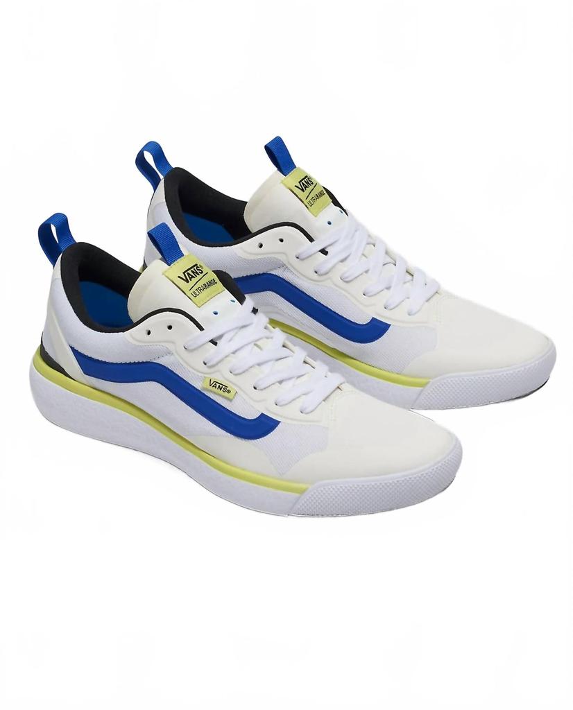 Vans Men's Ultrarange Exo Sneaker In True White/multi