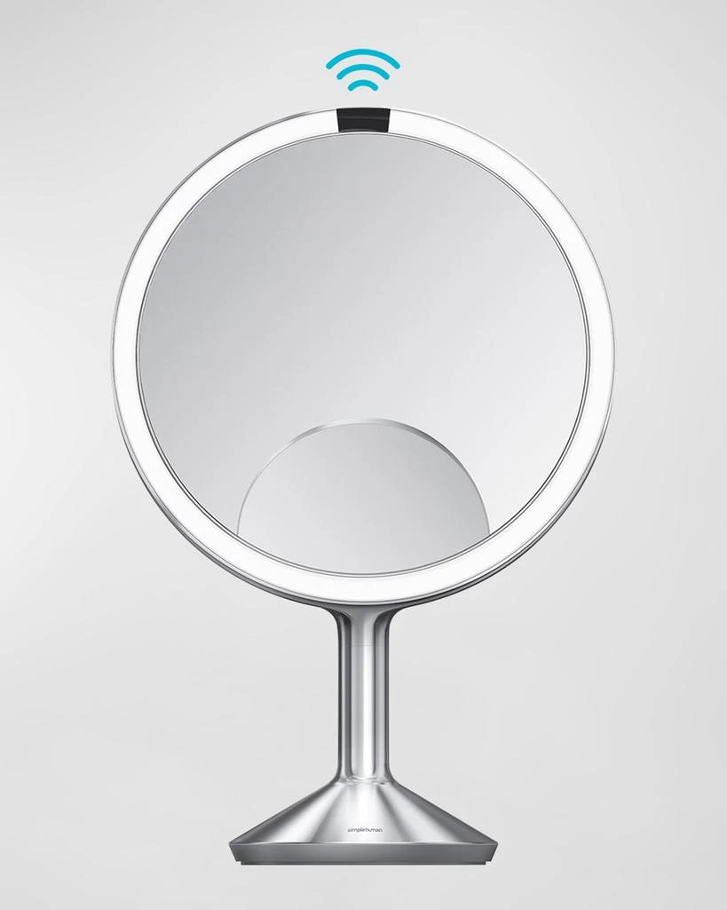 simplehuman Trio Max Sensor Makeup Mirror, Brushed 1