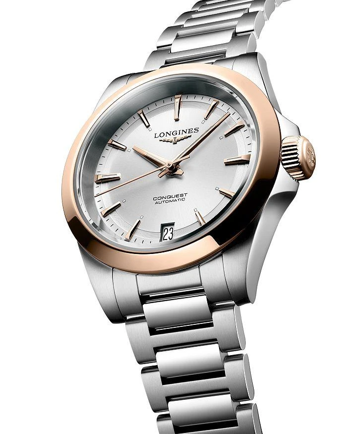 Longines Conquest Sunray Silver Watch, 34mm 2