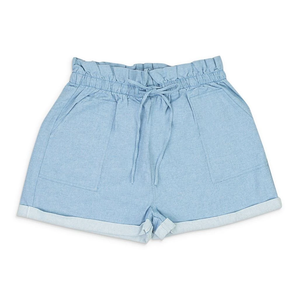Callipygian CALLIPYGIAN PAPERBAG BLUE SHORTS 1