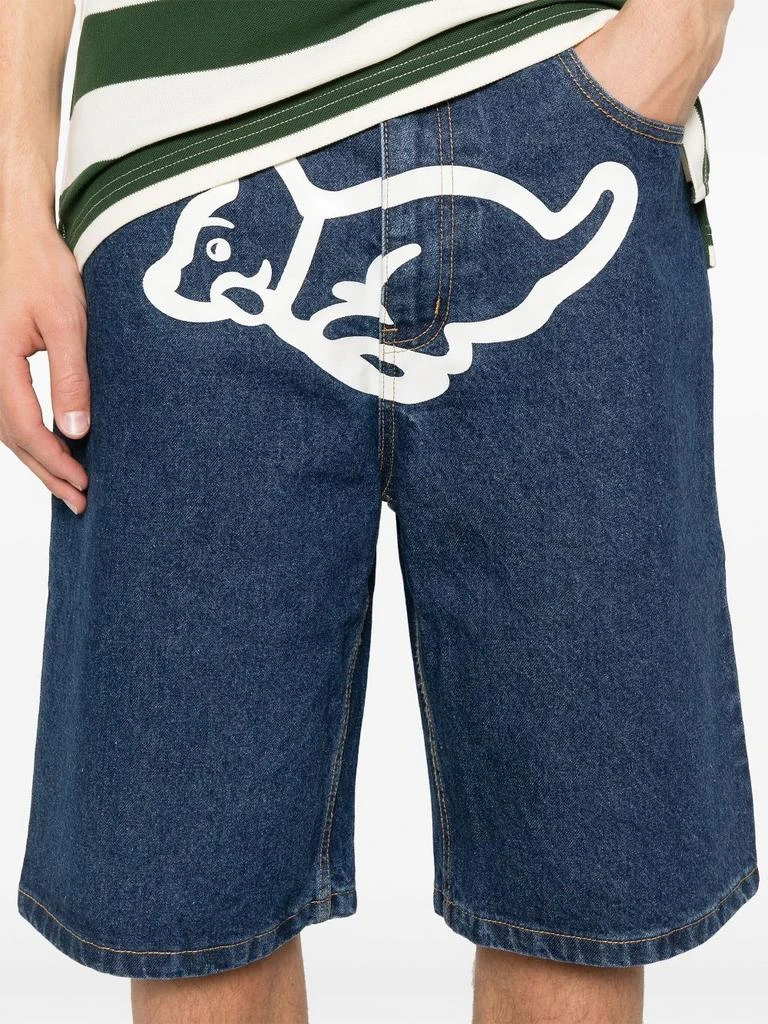 Billionaire Boys Club RUNNING PUPPT DENIM SHORTS 5