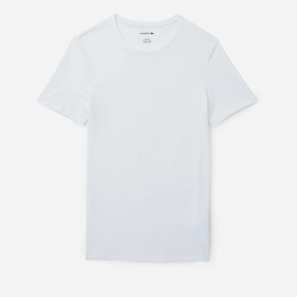 Lacoste Lacoste Three-Pack Crewneck Cotton-Jersey T-Shirts 2