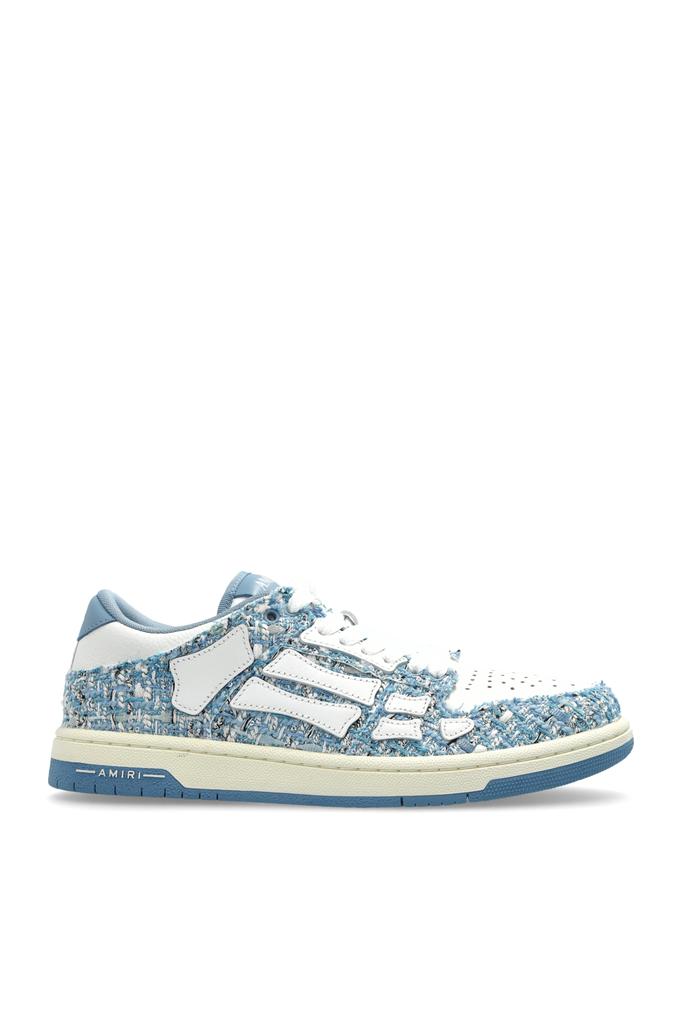 スニーカー Amiri Crystal Satin Skel Top Low Woman's Sneakers AMIRI Amiri Crystal Satin Skel Top Low Woman'S Sneakers