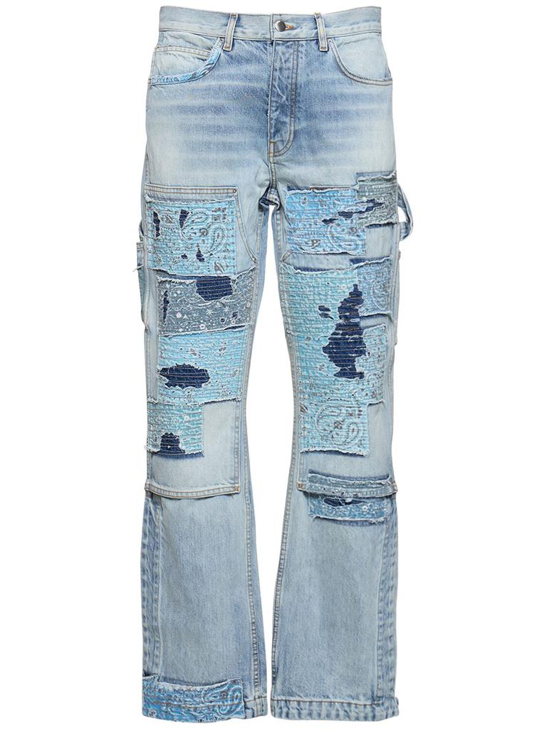 AMIRI Patchwork Bandana Carpenter Jeans