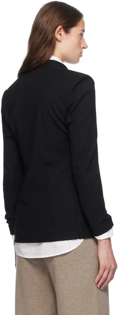 Harris Wharf London Black Uncollared Blazer 3