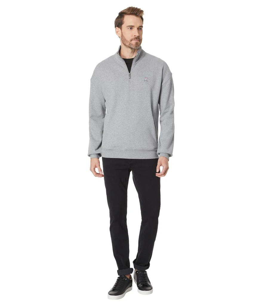 Psycho Bunny Yorkville Relaxed Fit Fleece 1/2 Zip Popover 4