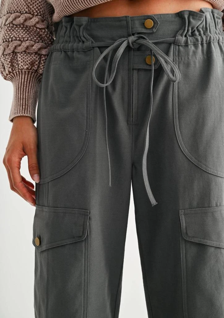 Camellia Camellia - Wide-leg Cargo Utility Trousers 5