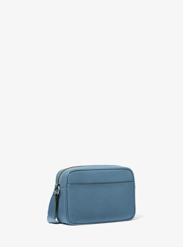 Michael Kors Jet Set Leather Medium Crossbody Bag with Case for Apple Airpods Pro® 3