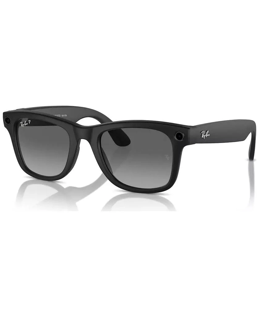 Ray-Ban Meta Wayfarer Unisex Polarized Gradient AI Sunglasses, RW4006 1