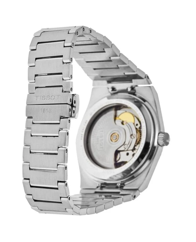 Tissot Tissot PRX Powermatic 80 Automatic Mother of Pearl Dial Steel and 18K Gold Bezel Women's Watch T931.207.41.111.00 4