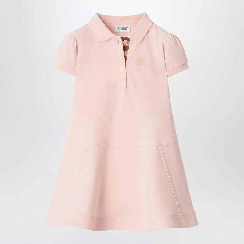 Burberry Pink cotton polo-style dress