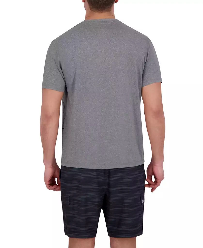 Spyder Men's Short Sleeve Drop Needle Crewneck Swim Shirt 2