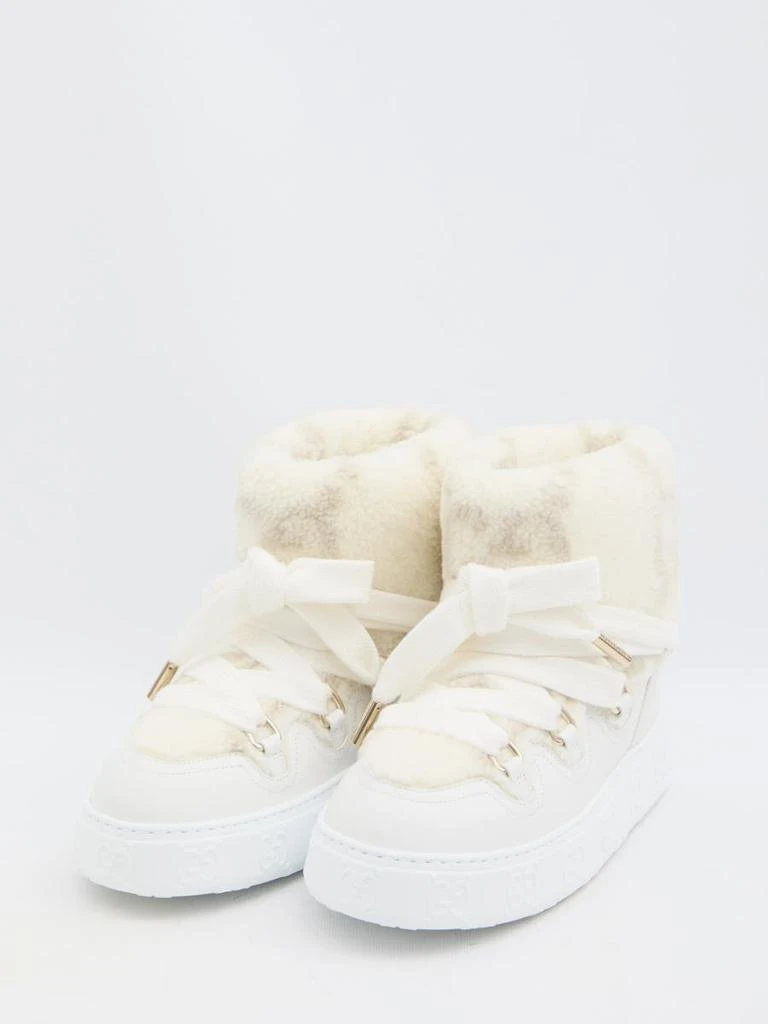 Gucci Wool-Effect Booties 2