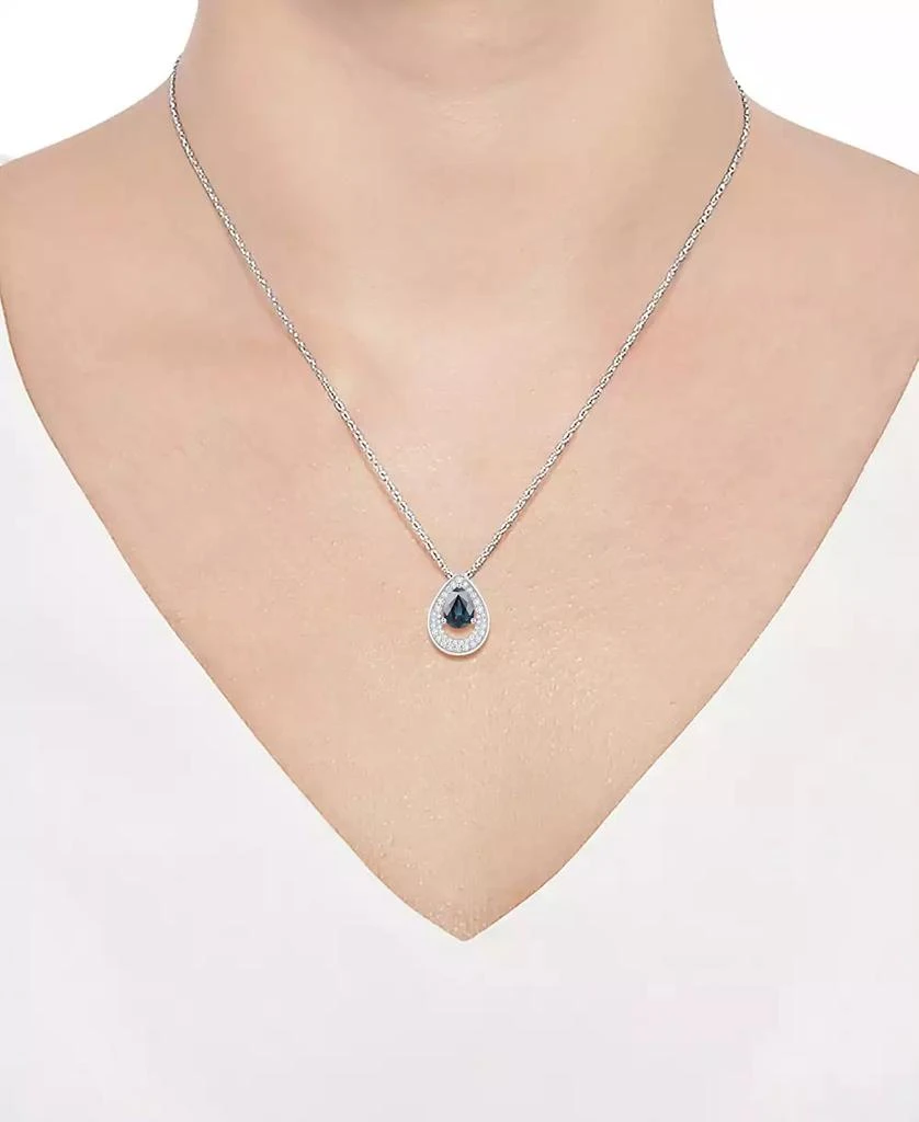 Macy
s Sapphire (7/8 ct. t.w.) 
Diamond (1/5 ct. t.w.) Pear Pendant 18" Necklace in 14k White Gold (Available in Ruby 
Emerald) 2