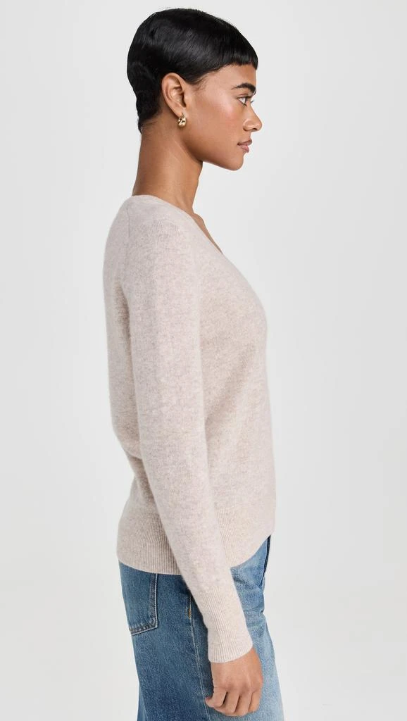 White + Warren Cashmere Core V Neck Pullover 3