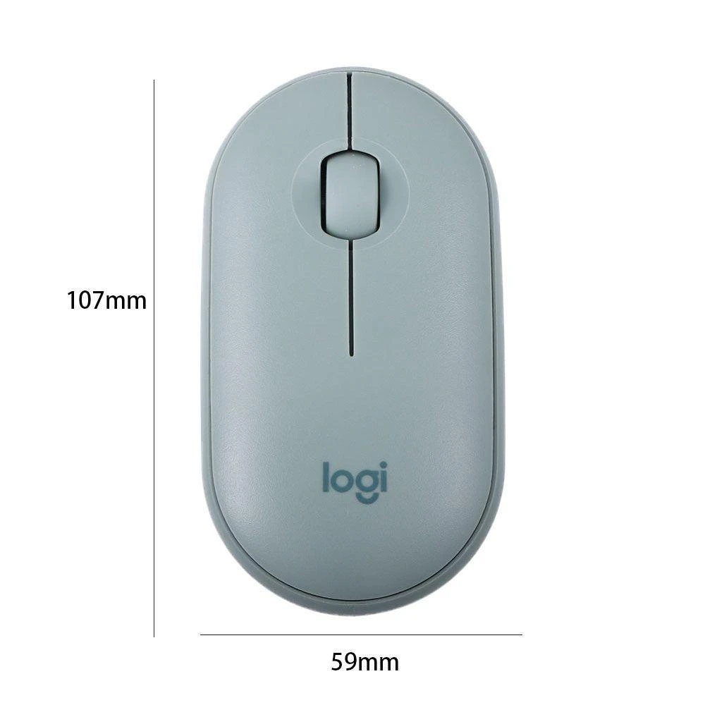 Vind Laptop Tablet USB Receiver Slim Quiet Click 24GHz Pebble M350 Silent Bluetooth Wireless Mouse 2