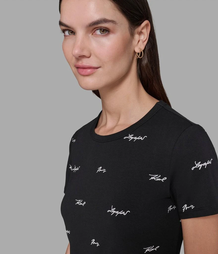 Karl Lagerfeld Paris KARL SIGNATURE T-SHIRT DRESS 5