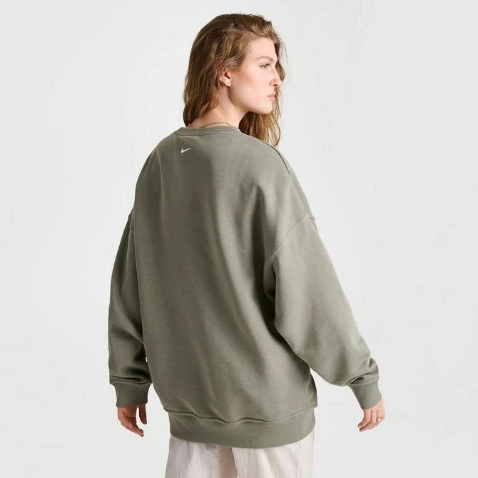 NIKE Women's Nike Sportswear Swoosh Oversized Crewneck Sweatshirt 4